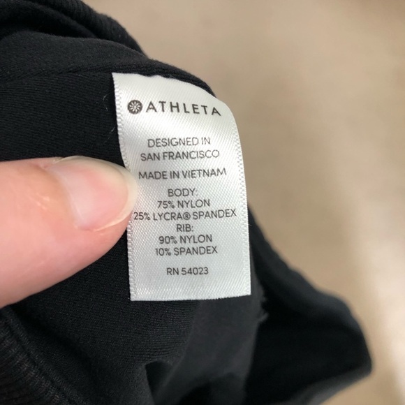 Athleta Black Barre Skinny Flare Powervita Leggings Medium - Picture 10 of 16